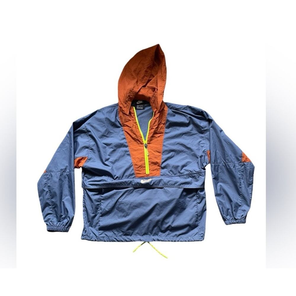 Nike Sportswear Icon Clash Diffused Blue Packable Windbreaker XS Unisex Hoodie - Picture 1 of 10